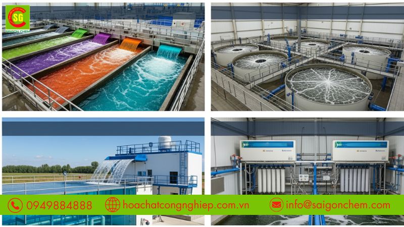 Ứng dụng PAC trong xử l&yacute; nước v&agrave; c&ocirc;ng nghiệp sản xuất